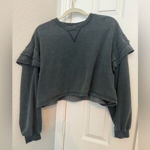 7 for all mankind crewneck sweater size L